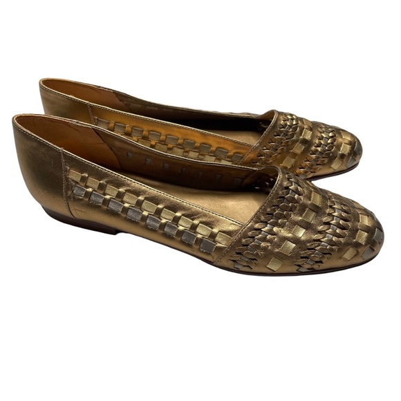 Trotters Shoes | Trotters Avanti Flats Golden Size 7 1/2 N - Picture 3 of 7